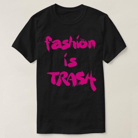Emily in Paris Fashion ist Trash Premium T-Shirt (Design vorne)