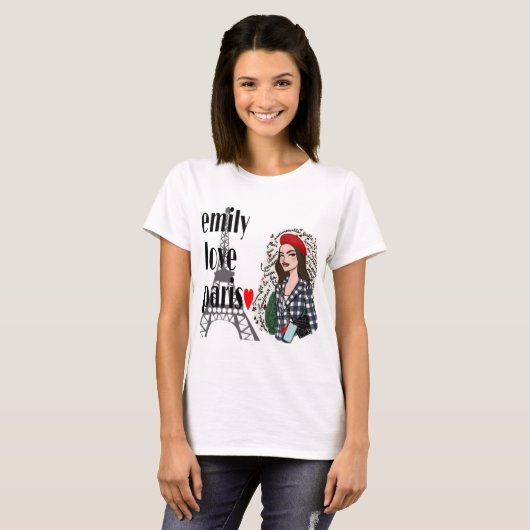 Emily in paris T-Shirt (Vorne ganz)