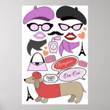 Emily in Paris Thema Fotostand Party Requips Poste