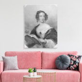 Emily Mary, Countess Cowper Leinwanddruck (Insitu (Wohnzimmer))