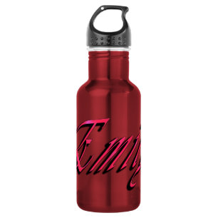 Emily, Name Logo, Edelstahlflasche