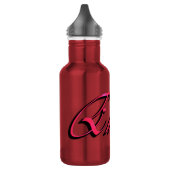Emily, Name Logo, Edelstahlflasche (Links)