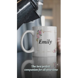 @Emily name Mug – Custom Coffee Cup with An Tasse