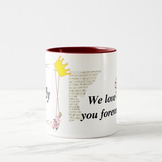 @Emily name Tasse - Custom Coffee Cup with An (Mittel)
