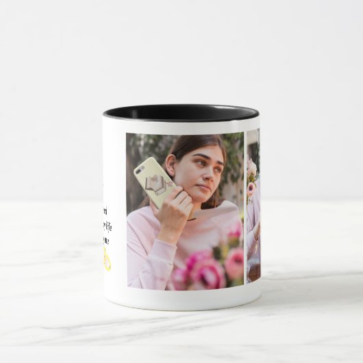 @Emily name Tasse - Custom Coffee Cup with An (Zentrum)
