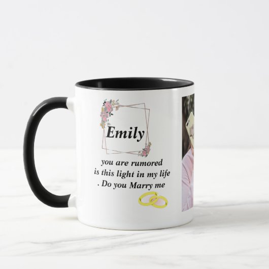 @Emily name Tasse - Custom Coffee Cup with An (Links)
