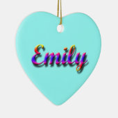 Emily_Name Verzierung Keramikornament (Rechts)