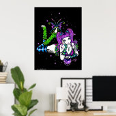 Emily Rainbow Crystal Ball Fairy Poster (Heimbüro)