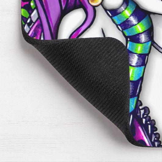 Emily-Regenbogen-Fee Mouspad Mousepad (Ecke)