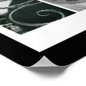 Emily Spelt Out in Foto Alphabet Letters Poster (Ecke)