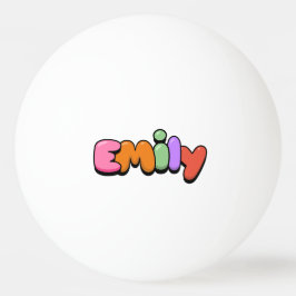 Emily Tischtennisball