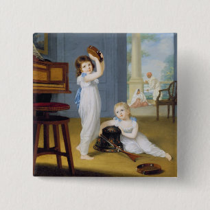 Emily- und George-Maurer, c.1794-95 (Öl auf Button