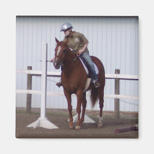 EMILY WÄHREND DER GESCHÄFTSZEIGE MAGNET (Vorne)