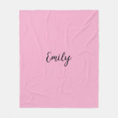 Emilys Basic-Fleece-Decke Fleecedecke (Vorderseite)