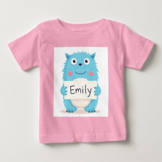 Emily's Enchanted Monster Baby T-shirt (Vorderseite)