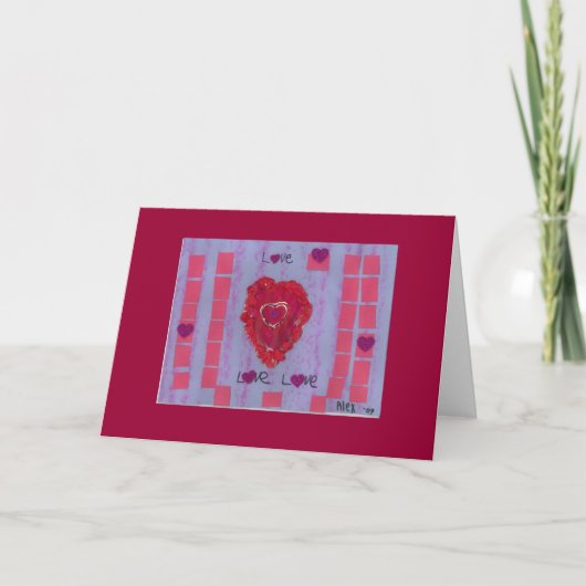 Emily's Heart Karte (Vorderseite)