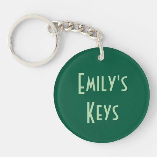 Emily's Keys Schlüsselanhänger (Vorderseite)