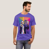 Eminem in WPAP Style Colorful boy T-Shirt (Vorne ganz)