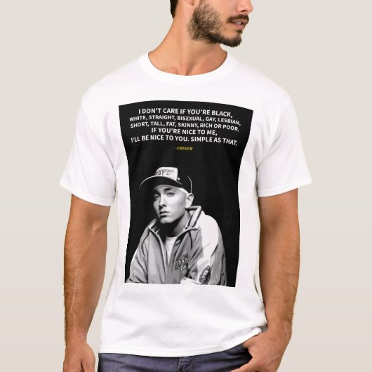 Eminem quotes T-Shirt (Vorderseite)