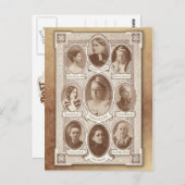 Eminent Women Postkarte (Vorne/Hinten)