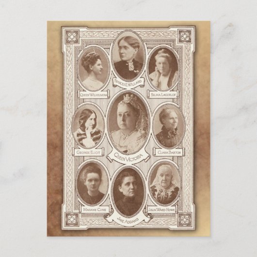 Eminent Women Postkarte (Vorderseite)