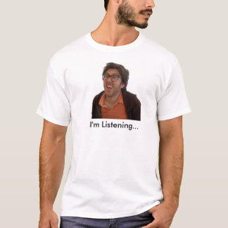 Emir Bloomenfeld T - Shirt: Ich höre T-Shirt