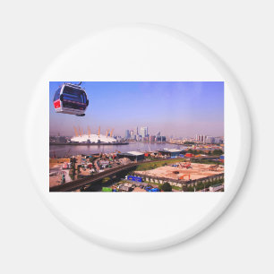 Emirat-Drahtseilbahn-Skyline Magnet