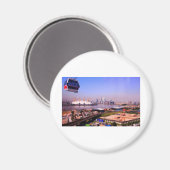 Emirates Cable Car Skyline Magnet (Vorderseite/Rückseite)