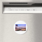 Emirates Cable Car Skyline Magnet (In Situ (Geschirrspüler))