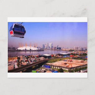 Emirates Cable Car Skyline Postkarte