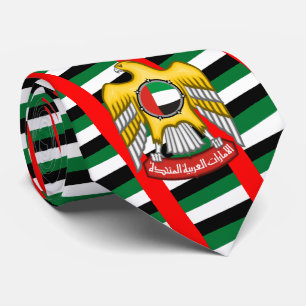 Emirati Flag & Emblem, Flagge der Vereinigten Arab Krawatte