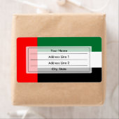 Emirati-Flagge (Insitu)