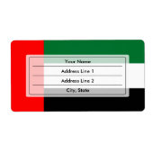 Emirati-Flagge (Vorne)