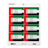 Emirati-Flagge (Vorne)