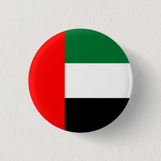 Emirati-Flagge, Flagge der Vereinigten Arabischen Button (Vorderseite)
