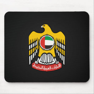 Emirati-Wappen Mousepad