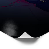 Emisaries-Void-Skull-Art-Print Poster (Ecke)