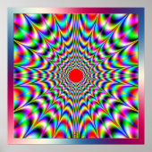 Emission von Vibrationsfarben Poster (Vorne)