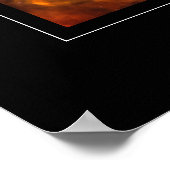 Emissionsnebel NGC 2467 in Konstellation Puppis Poster (Ecke)