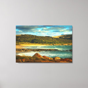 Emita Strand Flinders-Insel, Tasmanien Leinwanddruck