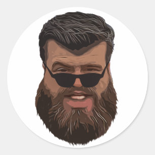 Emkura Runder Aufkleber