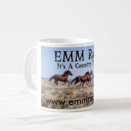 EMM Radiokaffee-Tasse Kaffeetasse (Vorderseite Links)