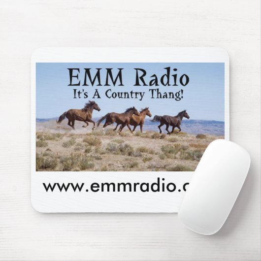 EMM RadioMousepad Mousepad (Mit Mouse)