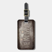 Emma Borden Grave Marker - Fall River, MA Gepäckanhänger (Vorderseite vertikal)