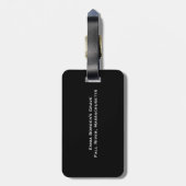 Emma Borden Grave Marker - Fall River, MA Gepäckanhänger (Rückseite vertikal)