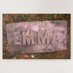 Emma Borden Grave Marker, Fall River, MA Puzzle