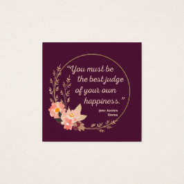 Emma by Jane Austen Quote I - Niedlich Style
