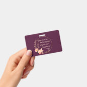 Emma by Jane Austen Quote I - Niedlich Style Ausweis (Handheld)