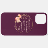 Emma by Jane Austen Quote I - Niedlich Style Case-Mate iPhone Hülle (Rückseite / Rechts)