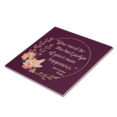 Emma by Jane Austen Quote I - Niedlich Style Fliese (Seite)